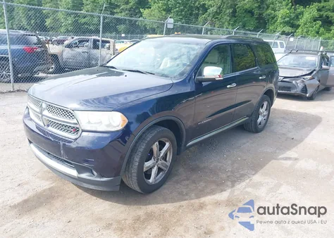 2013 Dodge Durango Citadel z USA, uszkodzony, nr VIN 1C4RDJEG2DC505114